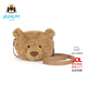 Jellycat巴塞羅熊挎包毛絨玩具兒童包包玩偶公仔2025新品生日新年禮物 棕色 One Size