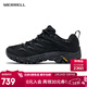 邁樂(lè )（Merrell）運動(dòng)戶(hù)外鞋靴男女款MOAB 3 SYN GTX防水徒步鞋耐磨防滑減震登山鞋 J500239黑色男款 41