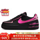 耐克NIKE女休閑板鞋空軍一號 AF1 SHADOW 緩震運動(dòng)鞋CI0919-006黑40