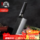 三本盛日本進(jìn)口菜刀家用切片刀砍骨刀手工鍛打廚師刀傳統中式廚房刀具 中華菜刀：斬切刀【黑色柄】