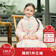 巴拉巴拉童裝女童棉服兒童寶寶新中式國風(fēng)外套冬裝棉衣刺繡立領(lǐng)小童裝