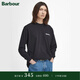 Barbour Baxter L/S OS 男士長(cháng)袖 T-恤 黑色 M 38