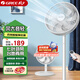 格力（GREE）電風(fēng)扇臺立兩用落地扇家用客廳臥室立式學(xué)生宿低噪輕音七葉柔風(fēng)風(fēng)扇省電節能時(shí)尚簡(jiǎn)約大風(fēng)量不占地 FD-3515Bh7【遙控款】