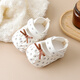 春秋小月齡寶寶鞋子0-6個(gè)月公主風(fēng)嬰兒鞋軟底布鞋防掉韓系步前鞋9 杏色韓系蒲公英單鞋 單層 14 內長(cháng)12cm 參考7-10個(gè)月