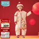 ibaby【新年禮盒款】恒溫嬰兒睡袋秋冬防踢被寶寶睡袋暖冬飛龍在天110