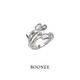 BOONEE郁金香戒指女小眾設(shè)計(jì)感時(shí)尚個(gè)性ins冷淡風(fēng)開(kāi)口食指戒原創(chuàng)設(shè)計(jì) 送女友老婆生日情人節(jié)禮物 現(xiàn)貨