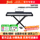 美得理（MEDELI）電鋼琴SPC120便攜SAP200重錘SPA500數碼鋼琴88鍵初學(xué)者入門(mén)考級 SAP200黑色+X架+單踏板+豪禮