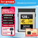 雷克沙（Lexar）cfb卡CFexpressType B存儲卡 8K高清相機內存卡 兼容部分XQD相機 GOLD 128G 讀1750M 寫(xiě)1500M CFexpress Type B