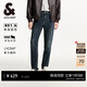 杰克·瓊斯（JACK&JONES）時(shí)尚潮流百搭衣身水洗磨白修身牛仔褲長(cháng)褲薄絨厚款男裝224432047 深牛仔藍A14 常規 深牛仔藍A14 32 175 W32/L32