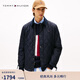 Tommy Hilfiger【防水】秋冬男美式潮流菱格燈芯絨襯衫領(lǐng)輕薄棉服夾克外套