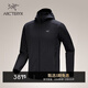 ARC'TERYX始祖鳥(niǎo) KYANITE LIGHTWEIGHT HOODY 保暖 男子 抓絨衫 BLACK/黑色 L