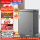 美的（Midea）100L單溫家用冰柜減霜冷藏冷凍柜兩用小冰柜一級能效節能冷柜小型冰箱BD/BC-100KMF(E)國家補貼