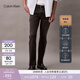 Calvin KleinJeans四季款男士經(jīng)典休閑通勤ck黑色洗水修身顯瘦微彈牛仔褲 W0J-牛仔黑灰 32