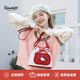 三麗鷗Hello Kitty單肩包女通勤腋下包百搭可愛(ài)大容量水桶包情人節禮物