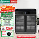 容聲消毒柜家用消毒碗柜商用餐邊柜茶水柜三層大容量大理石抽屜多功能餐飲飯店酒店餐廳碗筷茶杯消毒柜 一星級 248L 100cm觸控數顯雙門(mén)三層A02