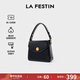 拉菲斯?。↙a Festin）包包女2026新款方糖包腋下紅色結婚新娘手提小方包生日情人節禮物 騎士黑