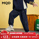 馬騎頓（MQD）男童秋季新品中大童學(xué)院風(fēng)百搭休閑牛仔褲 原牛仔色 150
