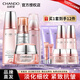 自然堂（CHANDO） 彈嫩緊致抗皺護膚品套裝水乳補水保濕滋潤淡化細紋干紋新年禮物 【緊致抗皺】 柔膚液+乳+精華+眼
