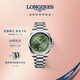 浪琴（LONGINES）瑞士手表 康卡斯系列悅動(dòng) 男士 鋼帶機械表L38304026