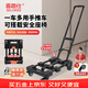 喜路仕多功能小推車(chē)折疊平板車(chē)拉車(chē)推車(chē)行李車(chē)BY12-B高承重200斤帶剎車(chē)