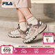 FILA斐樂(lè )官方蘑菇鞋摩登運動(dòng)鞋女鞋秋冬厚底休閑鞋老爹鞋