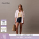Calvin KleinJeans25夏季女士美式復古潮流ck性感辣妹高腰微彈洗水牛仔短褲