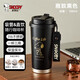 史努比（SNOOPY）咖啡保溫杯男女士316不銹鋼保溫保冷水杯辦公車(chē)載高顏值吸管杯子