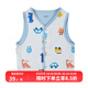 歌瑞家（greatfamily）兒童馬甲 秋季新款女上裝男童裝馬夾雙面布兩面穿樂(lè )友 恐龍車(chē)【男童】 100