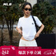 MLB短袖男女情侶百搭休閑經(jīng)典純色T恤時(shí)尚新款3ATSB0153-50WHS-M