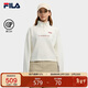 FILA 斐樂(lè )官方【楊冪同款】女子套頭衛衣冬休閑舒適拼色針織長(cháng)袖上衣