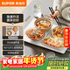 蘇泊爾（SUPOR）暖菜板飯菜保溫板熱菜板加熱桌墊 烘干發(fā)酵解凍雙檔調溫多功能加熱板BF4028A803