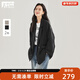 對白（DUIBAI）寬松廓形通勤西裝外套女2026年春新款oversize氣質(zhì)休閑小西服 靜謐黑 XL