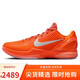 耐克NIKE高級感潮流籃球鞋男科比6 KOBE 6運動鞋IH1871-800橙42.5