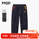 馬騎頓【老爹褲】MQD男童25冬新款戶(hù)外學(xué)院風(fēng)牛仔褲親膚保暖褲子 原牛仔色 160