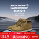 斯凱奇（Skechers）新款男士馬丁靴軟底耐磨緩震增高休閑戶(hù)外鞋高幫簡(jiǎn)約百搭工裝鞋 WTN麥黃色 41 (260mm)