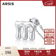Arsis簡(jiǎn)約字母吊墜項鏈女銀項鏈S925銀鎖骨鏈送女友生日禮物 字母M
