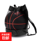 直供籃球背包牛津布單肩斜挎包籃球網(wǎng)兜背包排球足球包 黑色