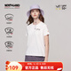 諾詩(shī)蘭（NORTHLAND）圓領(lǐng)短袖T恤情侶25夏季新戶(hù)外防曬舒適速干抑菌涼感NTSEH2324E 亮白色-女 XL 女175/男180