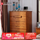 光明家具實(shí)木屜柜五斗柜現代中式榆木五屜柜五斗櫥47101 五斗柜