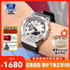卡西歐（CASIO）手表男款男士手表黑武士GM110青少年中學(xué)生運動(dòng)手表節日生日禮物 GBM-2100A-8BPR光能藍牙