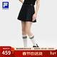FILA斐樂(lè )女子半身裙夏季新款運動(dòng)休閑百搭顯瘦百褶裙A字短裙 正黑色-BK XL 175/74A/XL