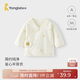 童泰（TONGTAI）嬰兒半背衣春秋季純棉新生兒衣服寶寶和尚服雙層護肚上衣黃色59cm