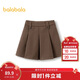 巴拉巴拉童裝兒童半身裙秋冬裝女童短裙中大童百搭洋氣時(shí)尚百褶裙