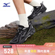 美津濃（MIZUNO）男女復古山野徒步透氣跑步鞋HALO MIX TL 01/黑色   42   