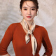 杭絲路真絲絲巾女桑蠶絲圍巾中方巾領(lǐng)巾生日節日送女友媽媽長(cháng)輩高檔禮物