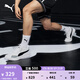 彪馬（PUMA）王嵐嵚同款|緩震實(shí)戰籃球鞋男女款輕便低幫運動(dòng)鞋 195509 白-黑色-02 43