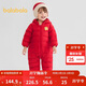 巴拉巴拉童裝嬰兒羽絨服寶寶輕薄連體衣抱衣爬服兒童冬裝男童女童可愛(ài)萌趣