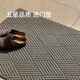 賽波斯入戶(hù)門(mén)地墊高級進(jìn)門(mén)家用地墊防滑耐臟耐磨大門(mén)腳墊可裁剪青山美宿 大象灰 120cm*80cm 1件數