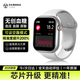 SHZM華為機適用無(wú)創(chuàng  )血糖血壓監測手表測心率血氧血脂尿酸動(dòng)態(tài)免扎針儀器智能手表健康一體機運動(dòng)手環(huán) 2025新款銀【黑金典藏-全新AI監測】
