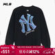 MLB衛衣男女情侶同款圓領(lǐng)套頭秋冬季長(cháng)袖運動(dòng)外套3AMTB3254-50BKS-M